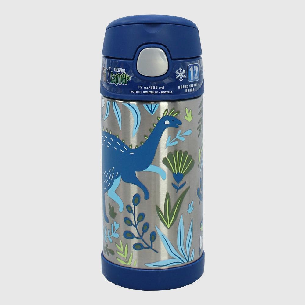 Dinosaur Stainless Steel Bottle - 355 ml - Ourkids - Thermos