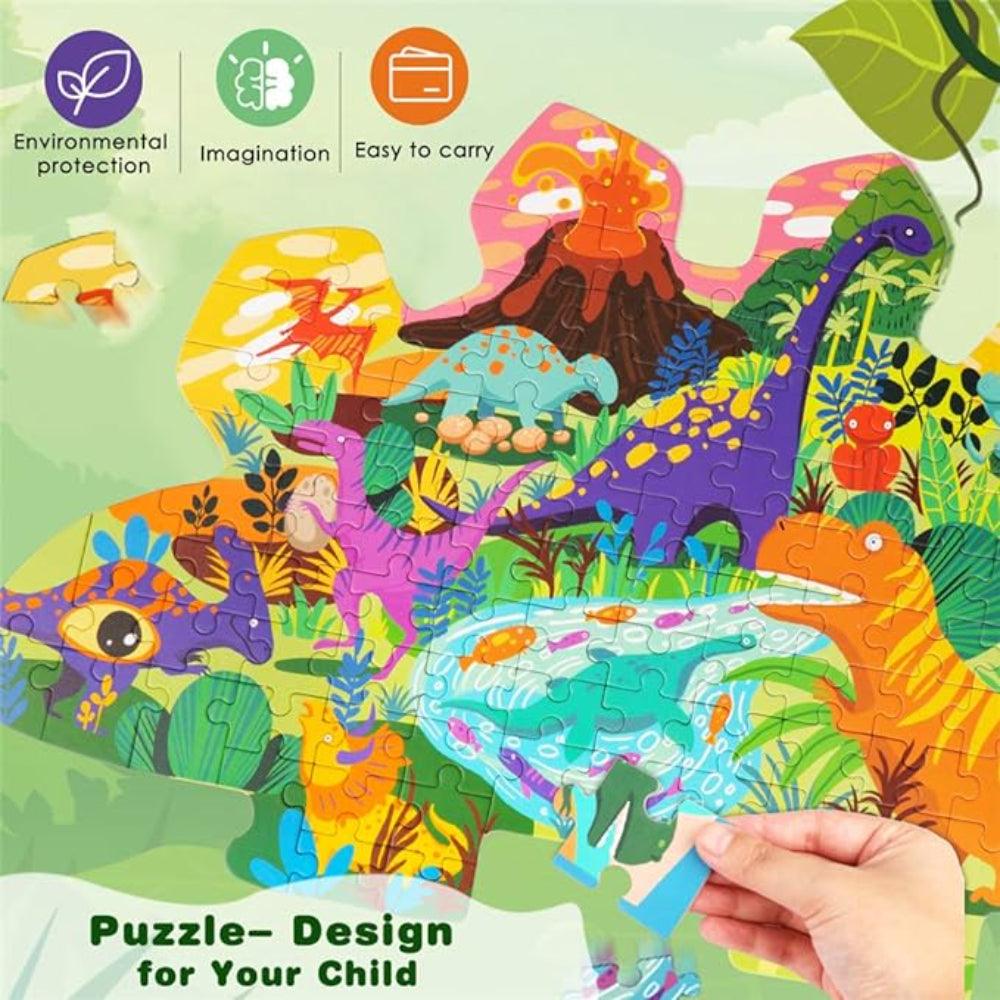 Dinosaur Valley Puzzle (105 Pieces) - Ourkids - Hahowa