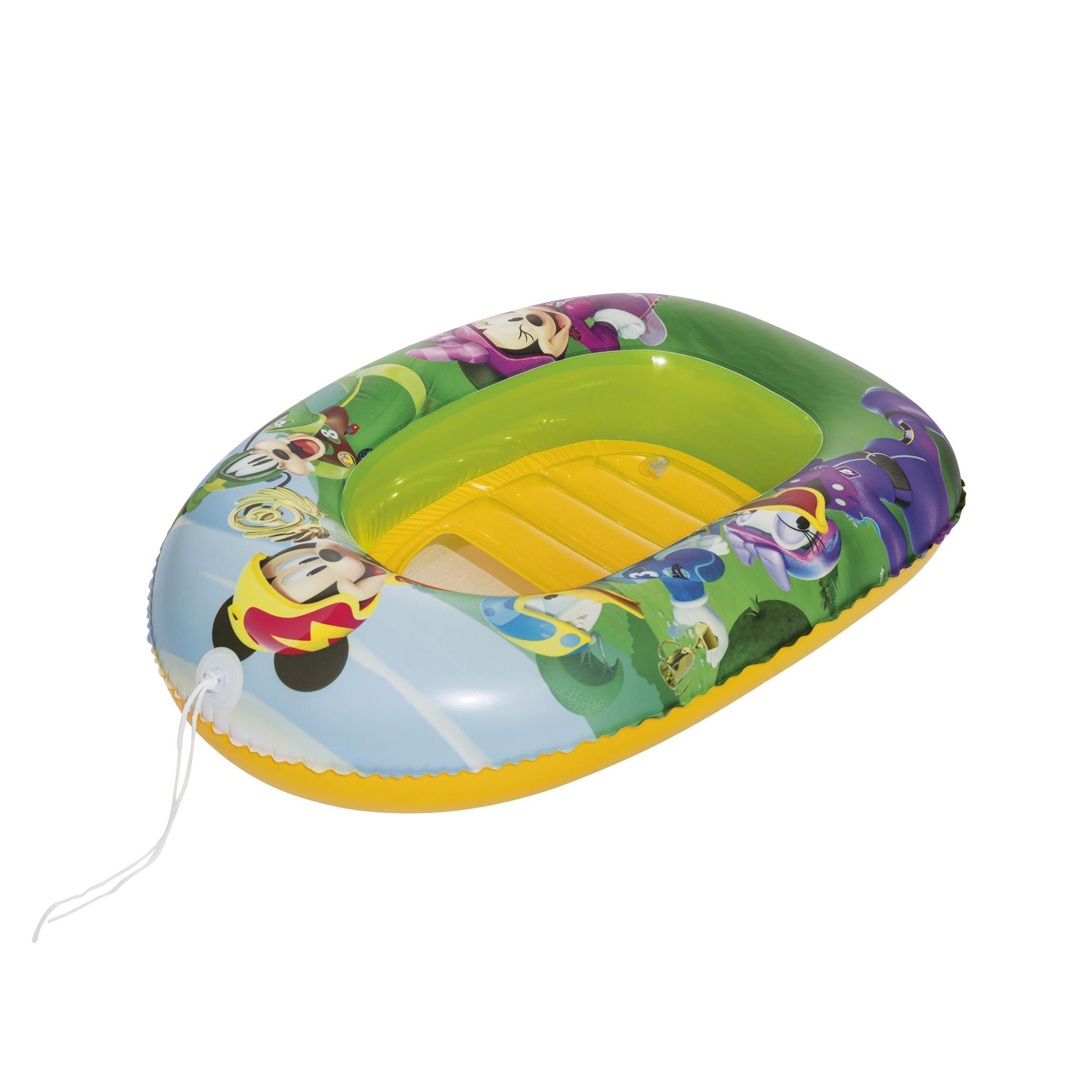 Disney's Mickey and the Roadster Racers Inflatable Boat 102 x 69 cm - Ourkids - Bestway