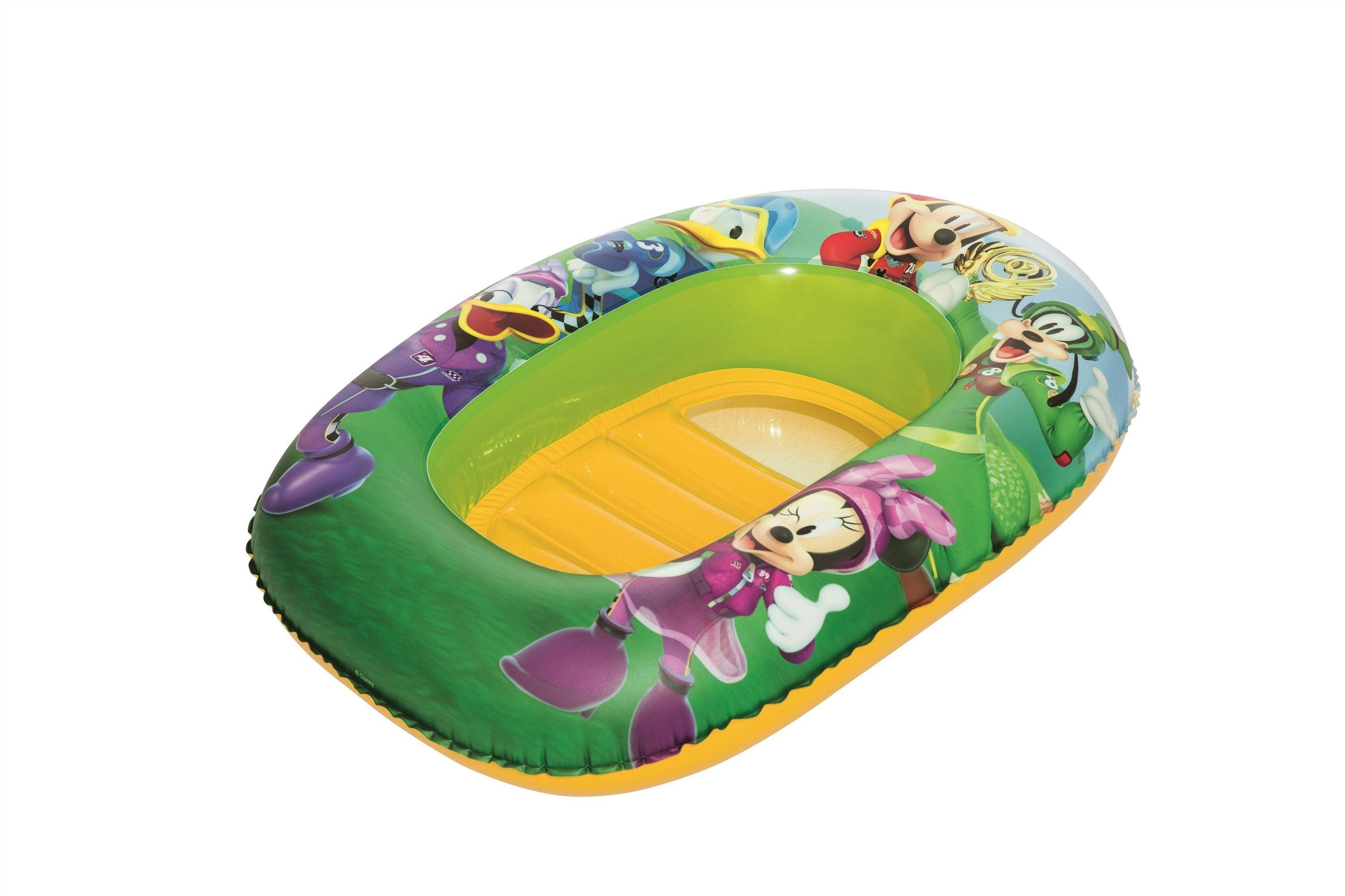 Disney's Mickey and the Roadster Racers Inflatable Boat 102 x 69 cm - Ourkids - Bestway