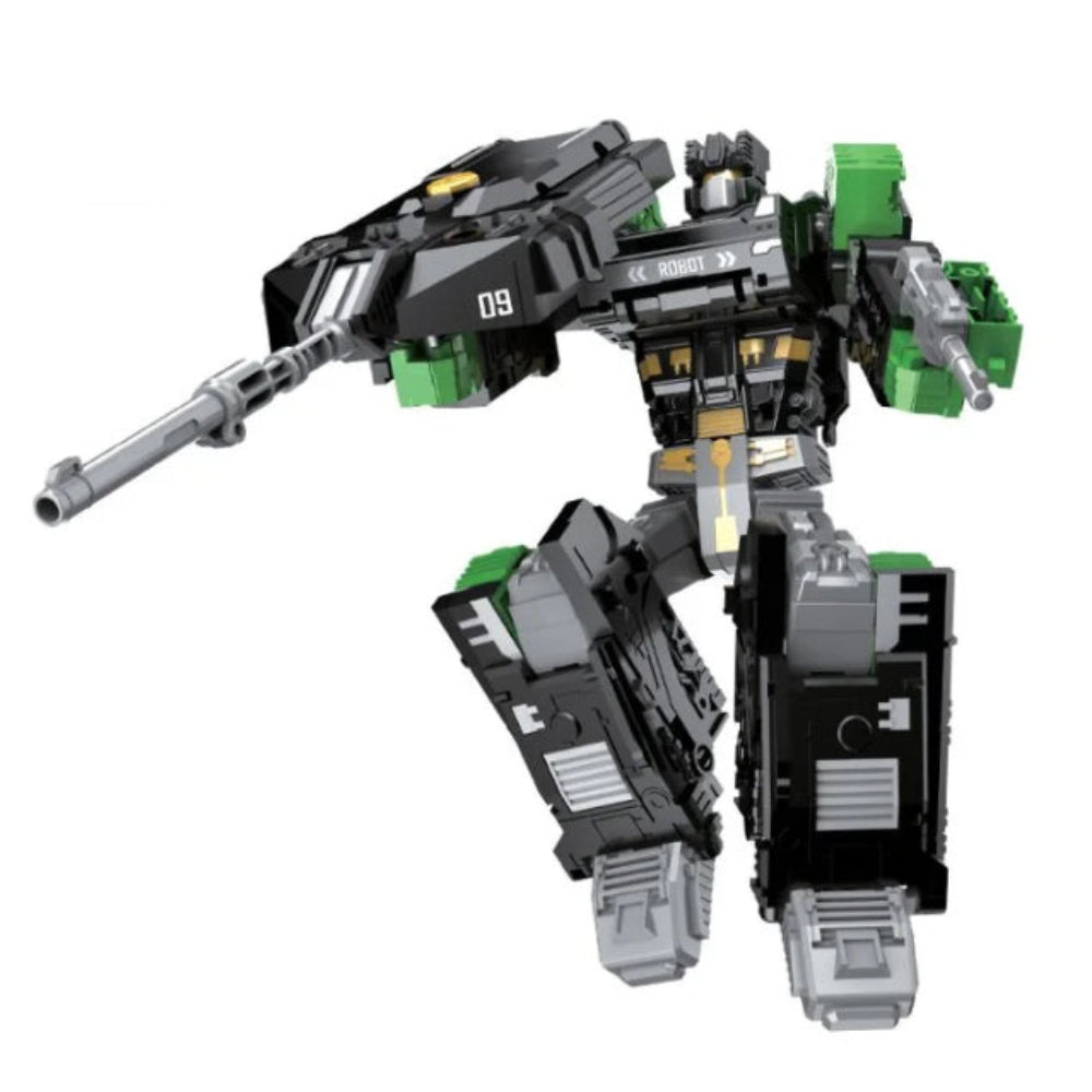 Deformation 2-in-1 Robot and Tank Toy Set – Black