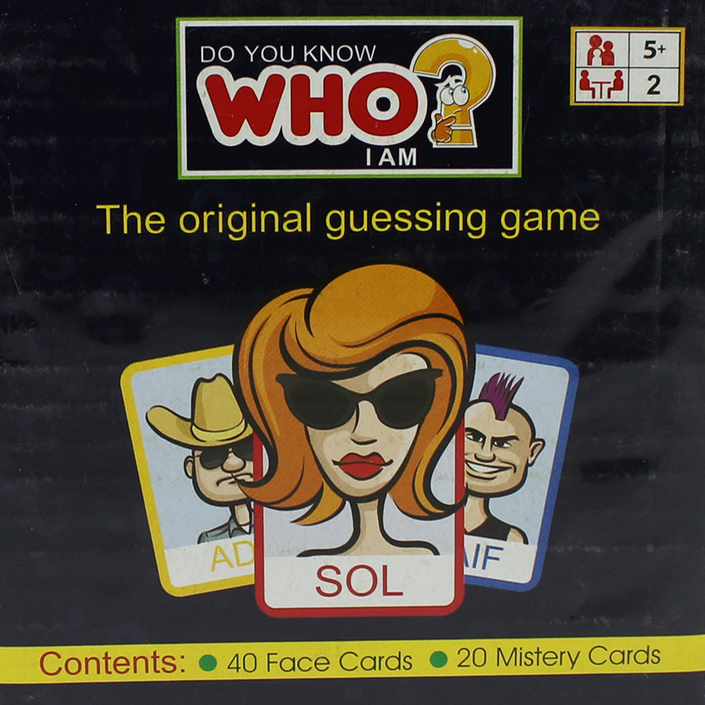 Do You Know Who I Am? The Original Guessing Game - Ourkids - BRIGHT FUTURE