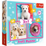 Dogs In The Bath 106 Pcs - Ourkids - Trefl