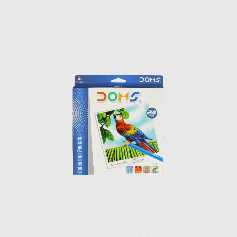 Doms Coloring Pencils - 24 Pcs. - Ourkids - Doms