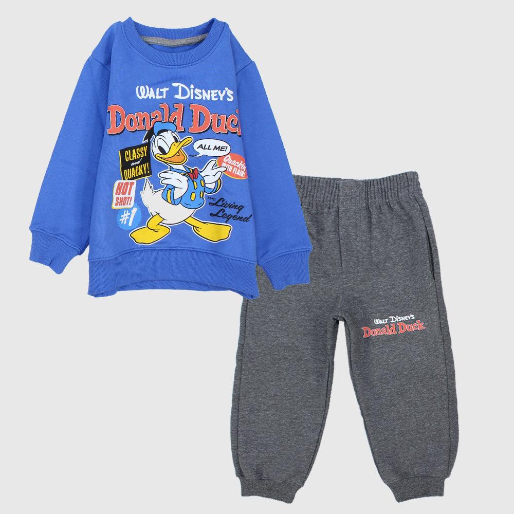 Donald Duck Long-Sleeved Fleeced Pajama - Ourkids - Morenella