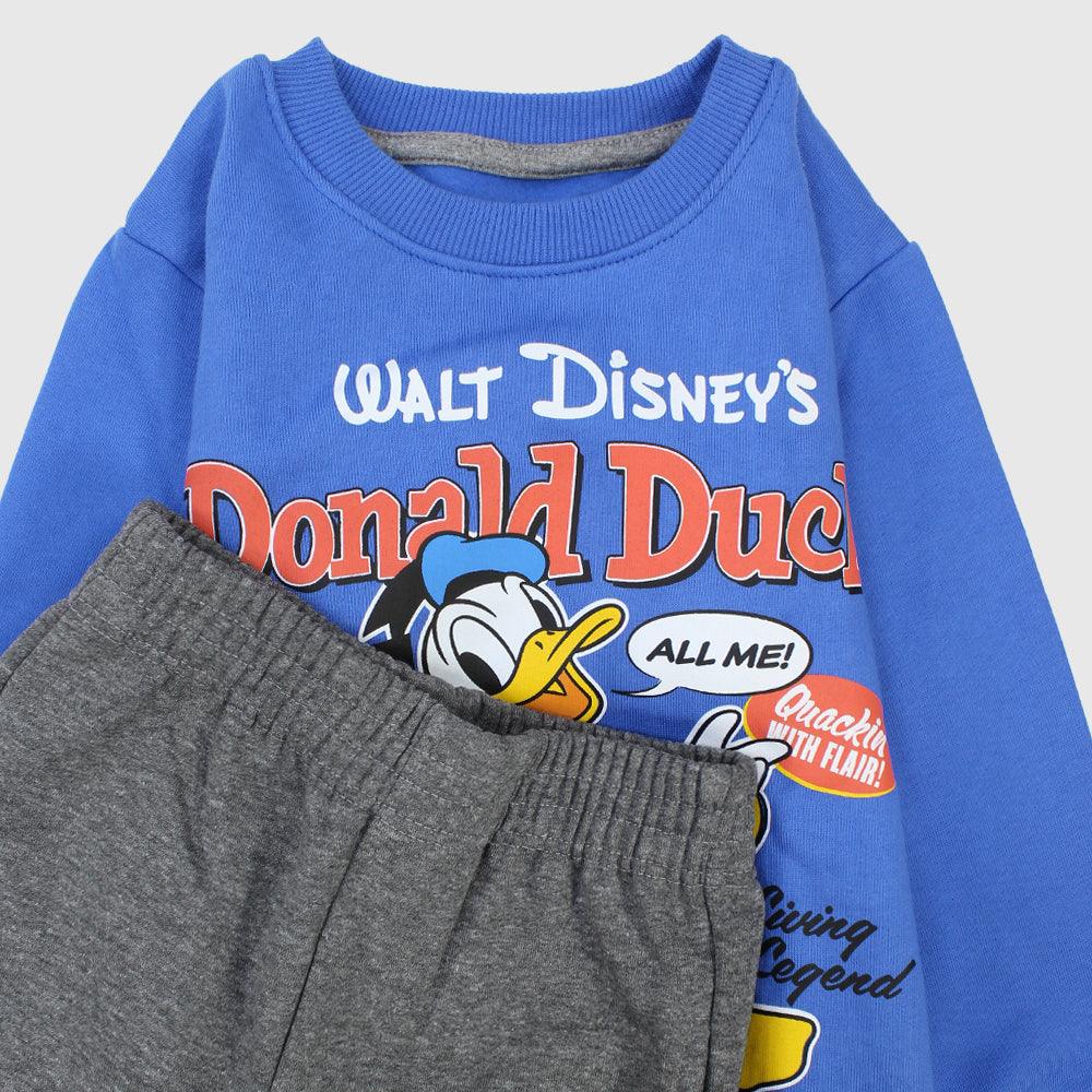 Donald Duck Long-Sleeved Fleeced Pajama - Ourkids - Morenella