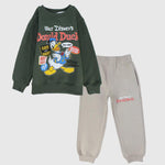 Donald Duck Long-Sleeved Fleeced Pajama - Ourkids - Morenella