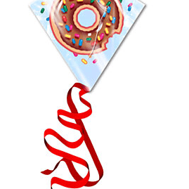 Donut Plastic kite - Ourkids - OKO