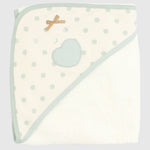 Dotted Baby Hooded Towel - Ourkids - Bumber