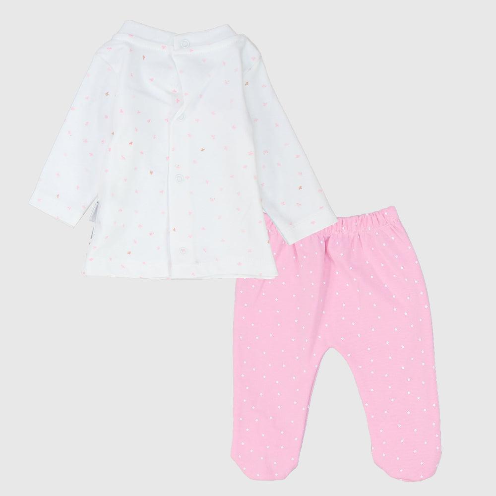 Dotted Long-Sleeved Pajama - Ourkids - Bumber