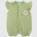 Dotted Romper - Ourkids - Bumber