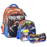 Double Faced School Set 16-Inch (Call Of Duty) - Ourkids - 3M