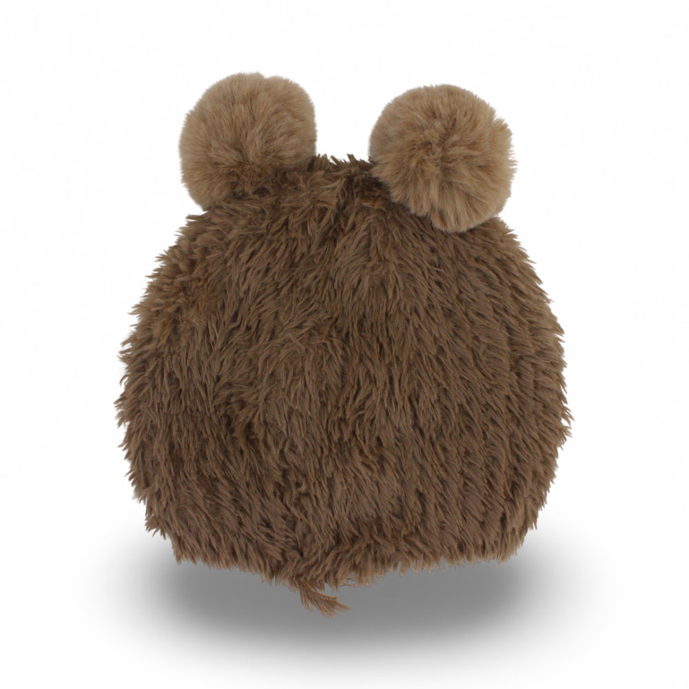 Girls Winter Ice Cap – Brown