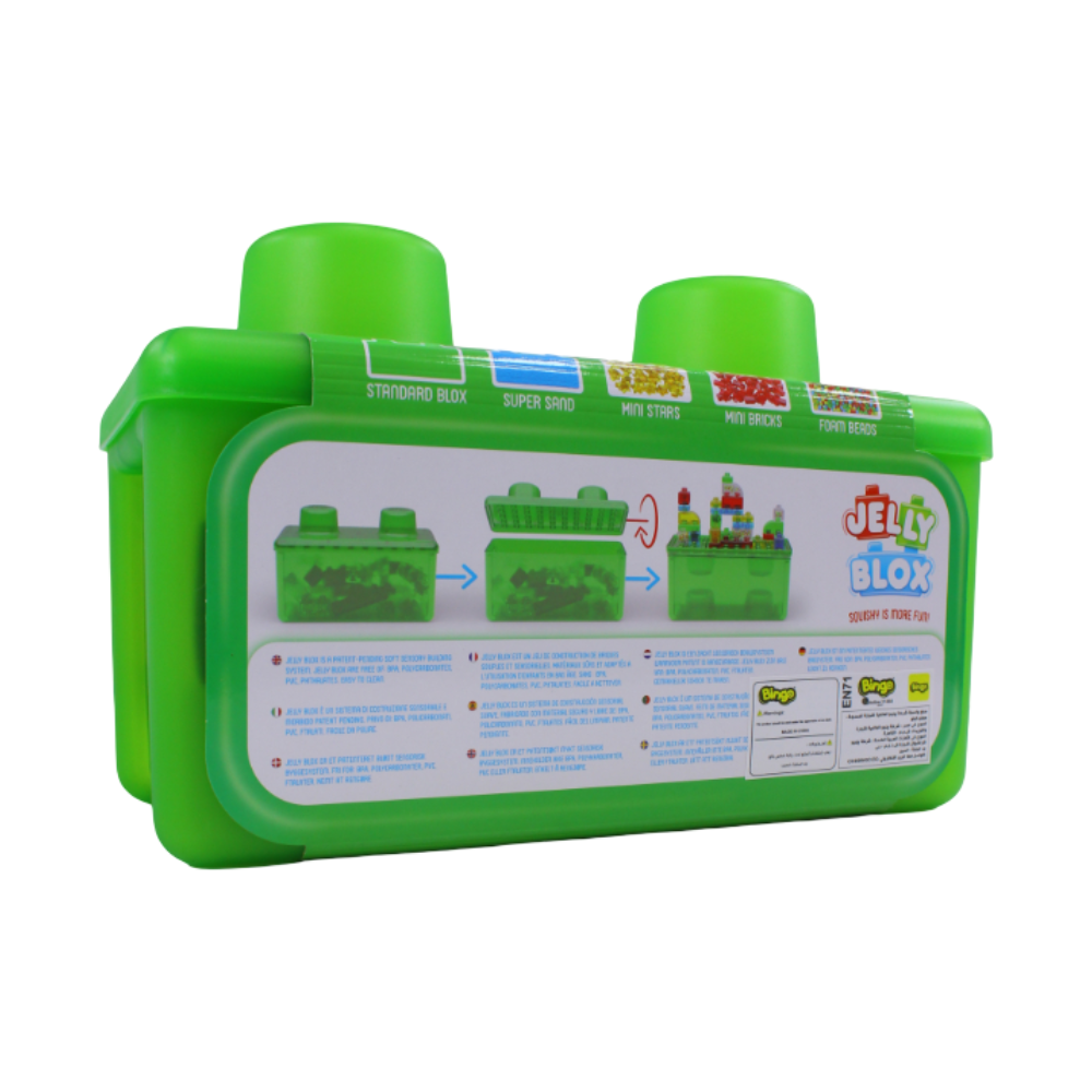 Jelly Blox 2-In-1 Storage Box (30 PCS)