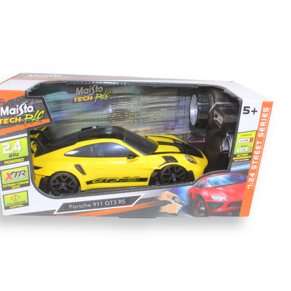 1:24 RC Porsche 911 GT3 RS – Yellow