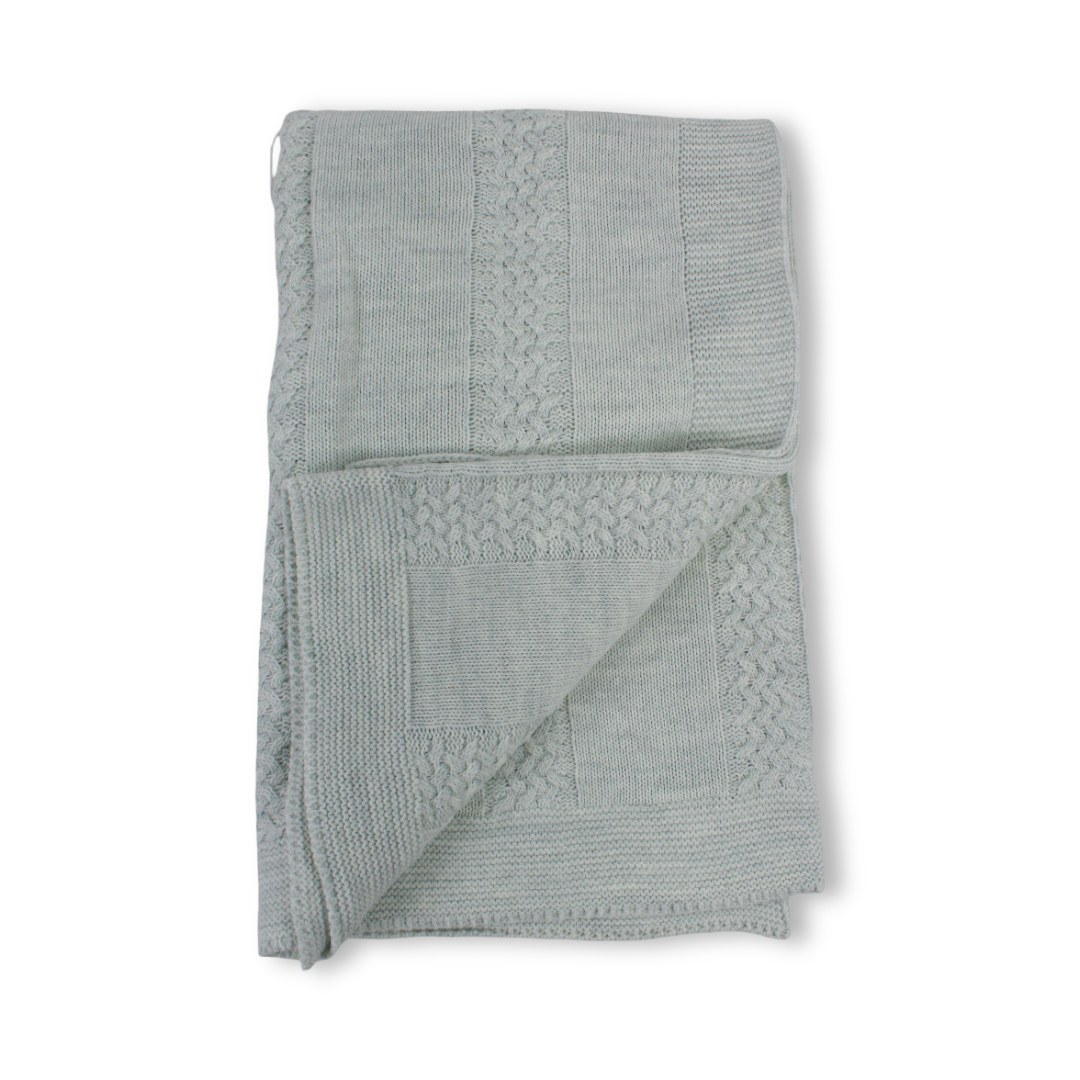 Unisex Baby Knitted Blanket – Assorted Colors