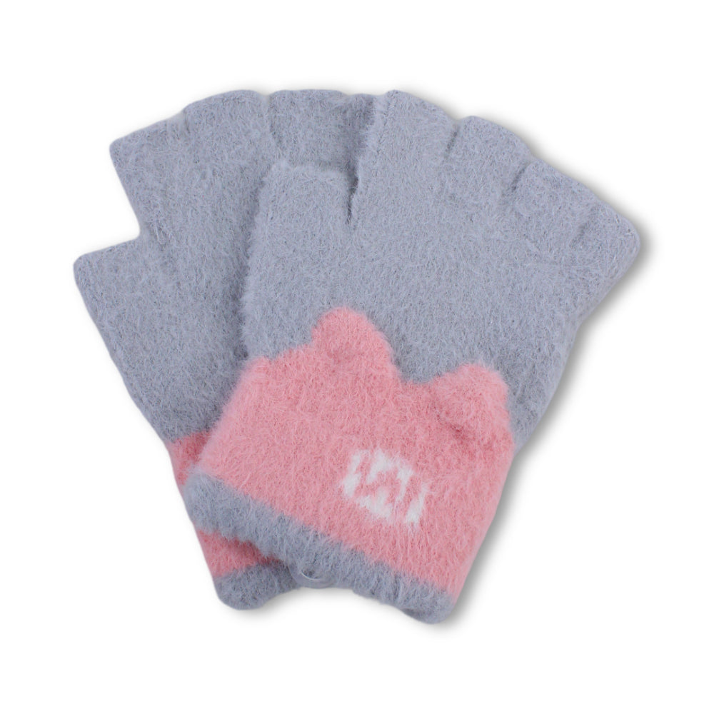 Girls Winter Gloves – Grey
