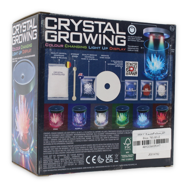 4M Crystal Growing Science Kit – 6-In-1