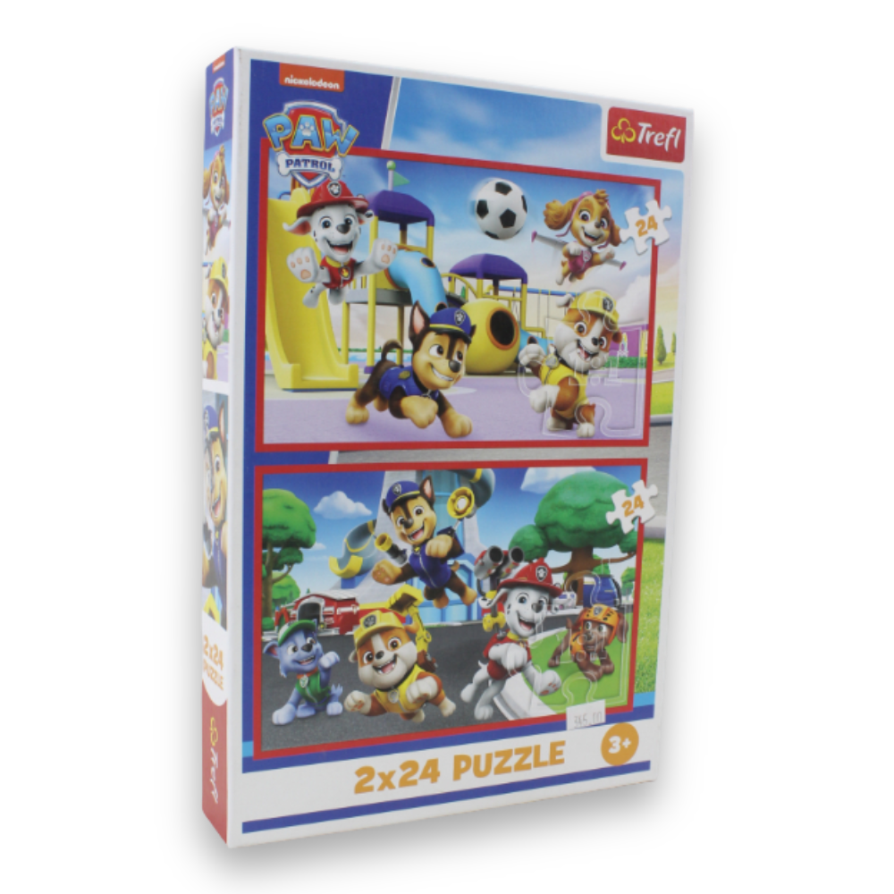 2 x 24-Piece Kids’ Jigsaw Puzzle Set