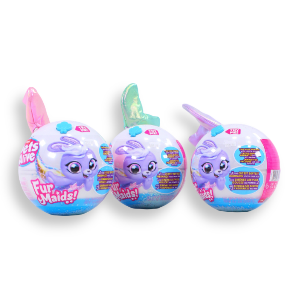 ZURU - Pets Alive - Fur Maids Plush with Light & Sound (10+ Surprises)