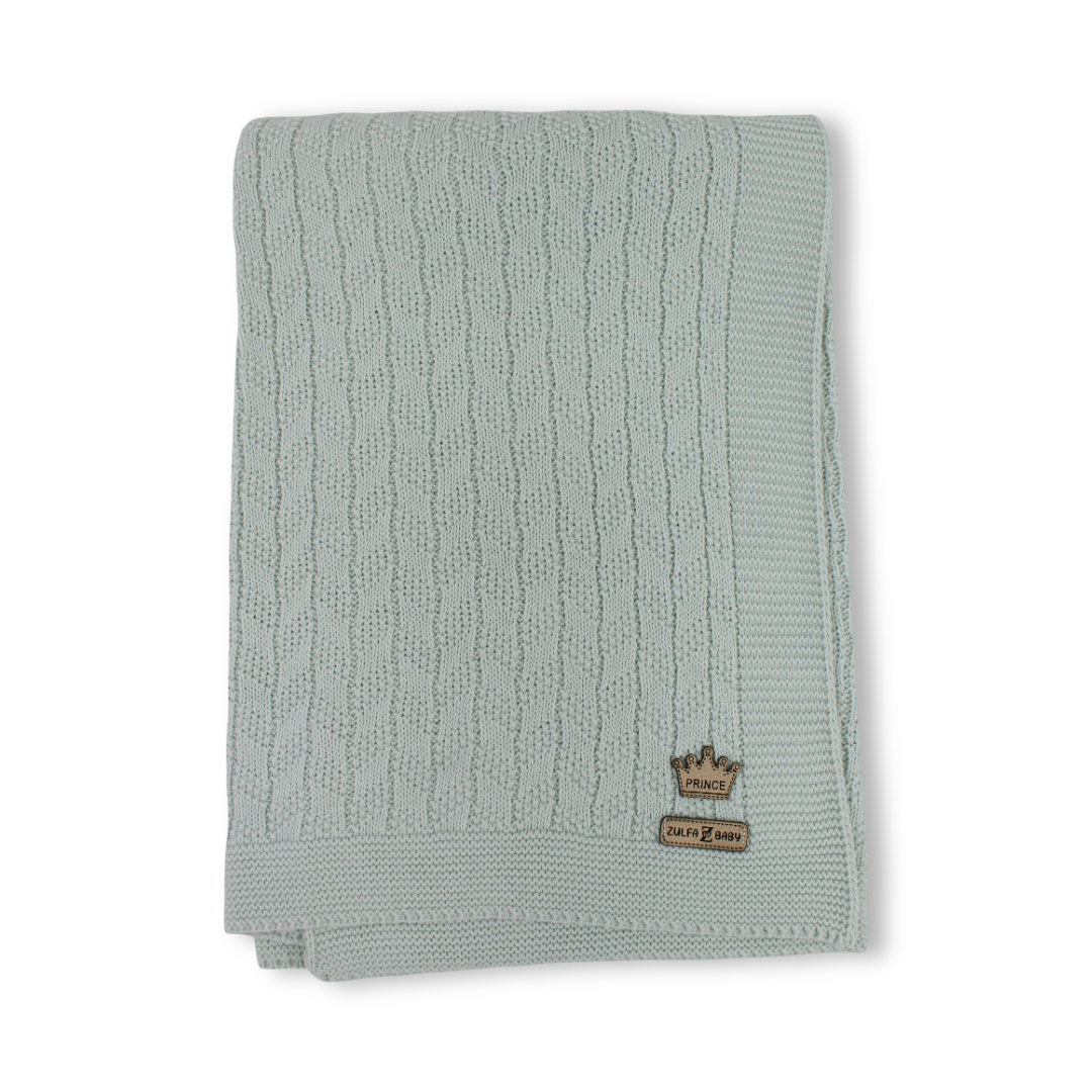 Unisex Baby Knitted Blanket – Assorted Colors