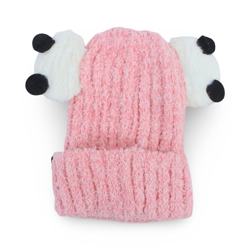 Girls Winter Ice Cap – Pink