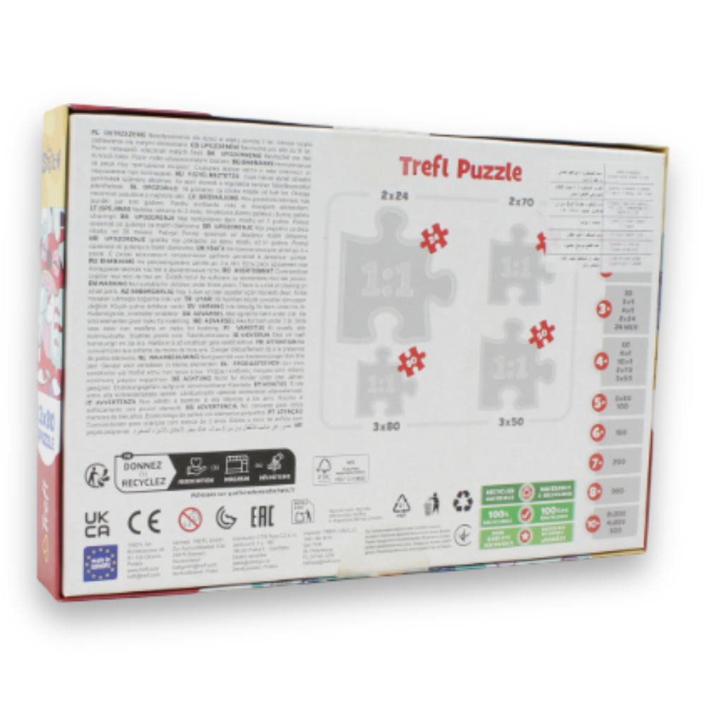 3 x 80-Piece Jigsaw Puzzle Set