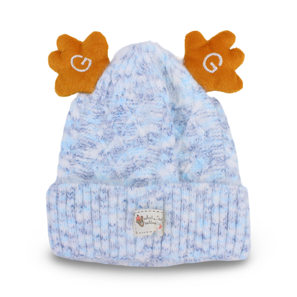 Girls Winter Ice Cap – Baby Blue