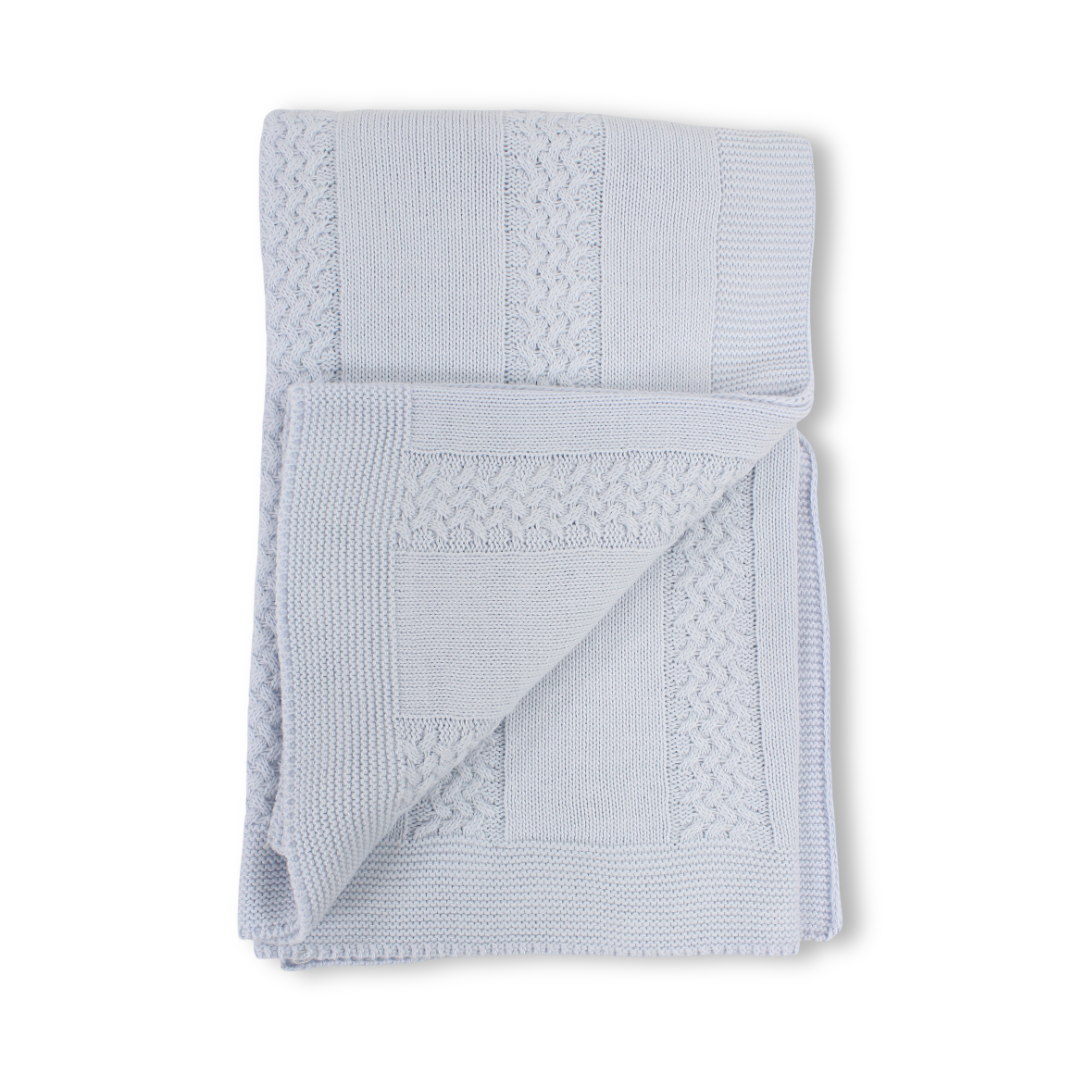 Unisex Baby Knitted Blanket – Assorted Colors