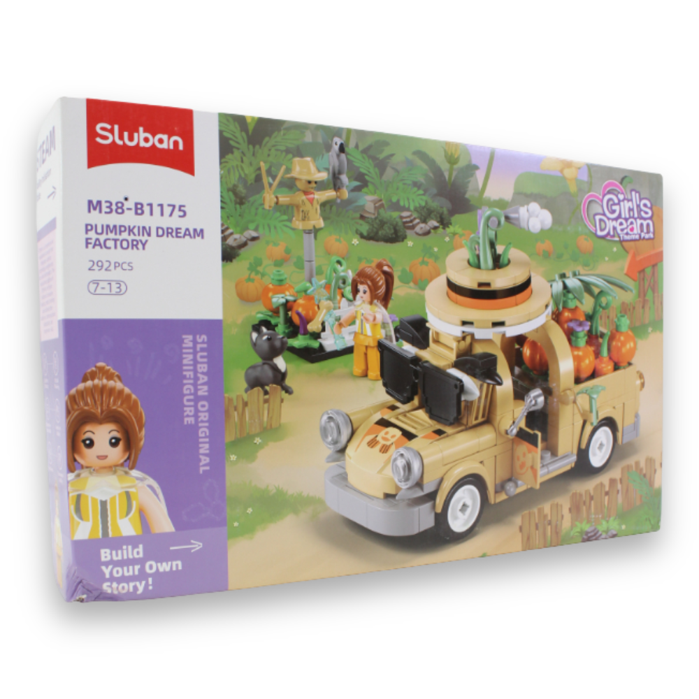 Girls Dream Fruit Truck Building Set – 292 Pieces
