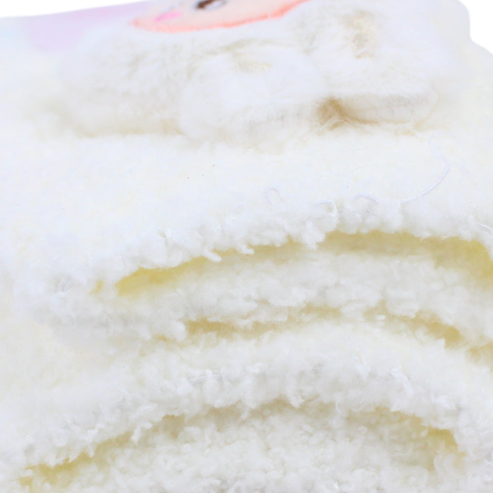 Girls Winter Socks – Off White