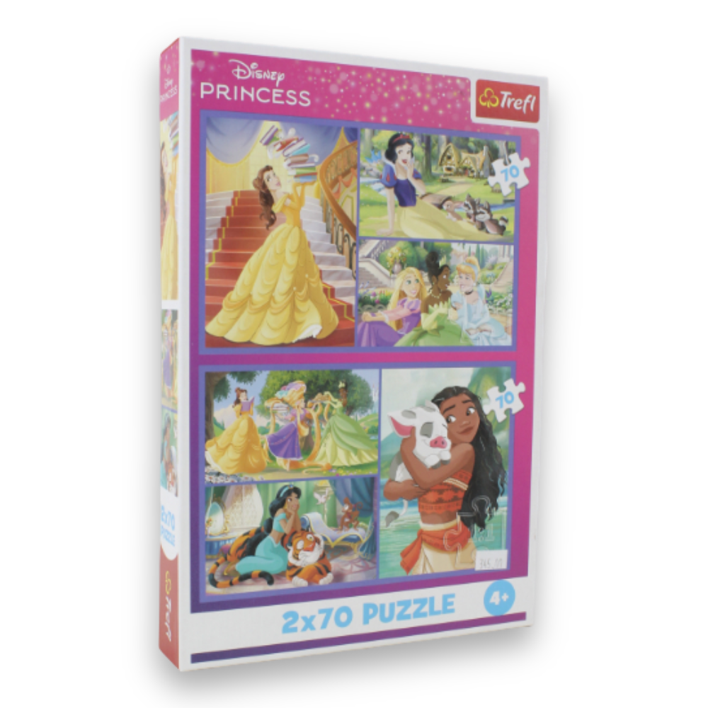2 x 70-Piece Kids’ Jigsaw Puzzle Set