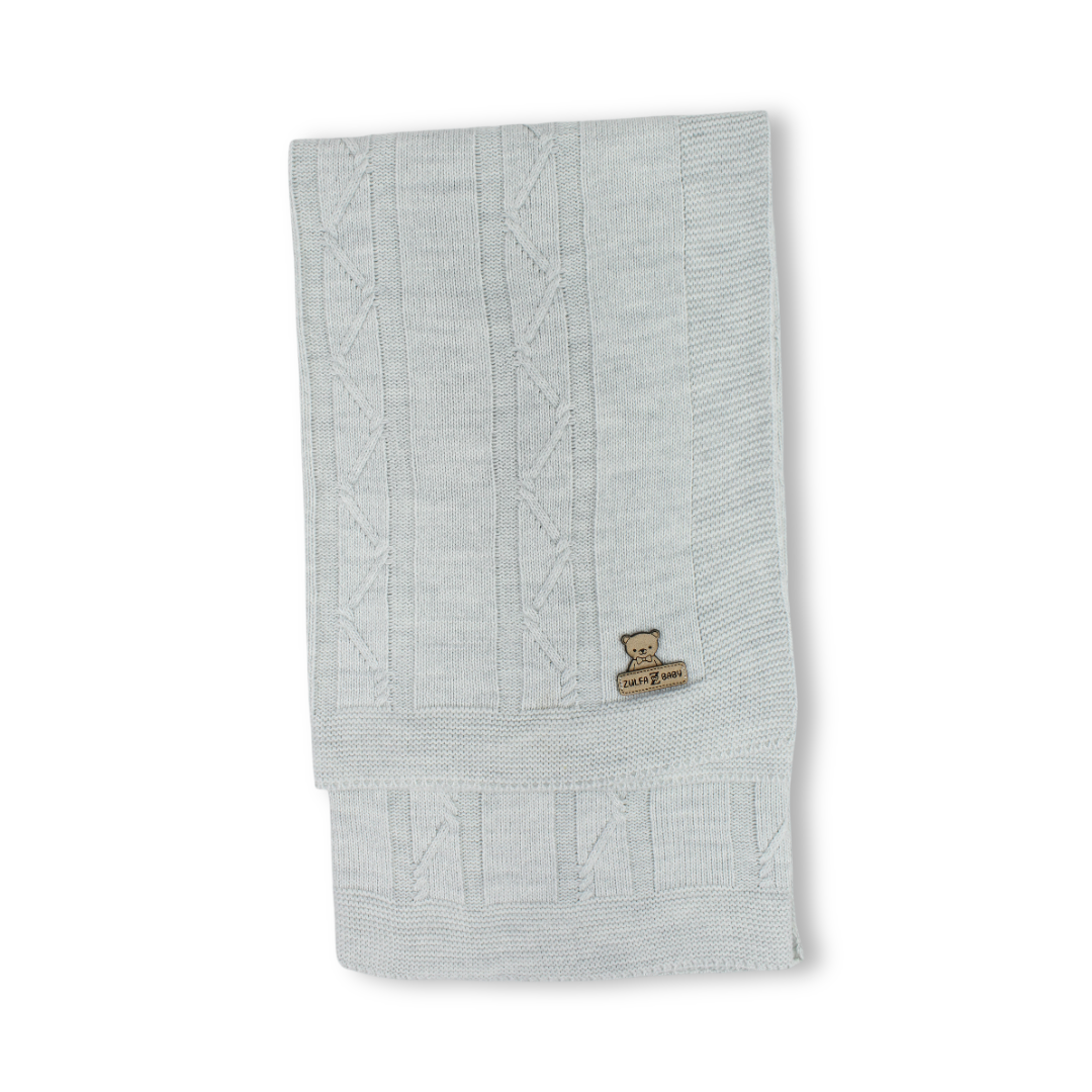 Unisex Baby Knitted Blanket – Assorted Colors