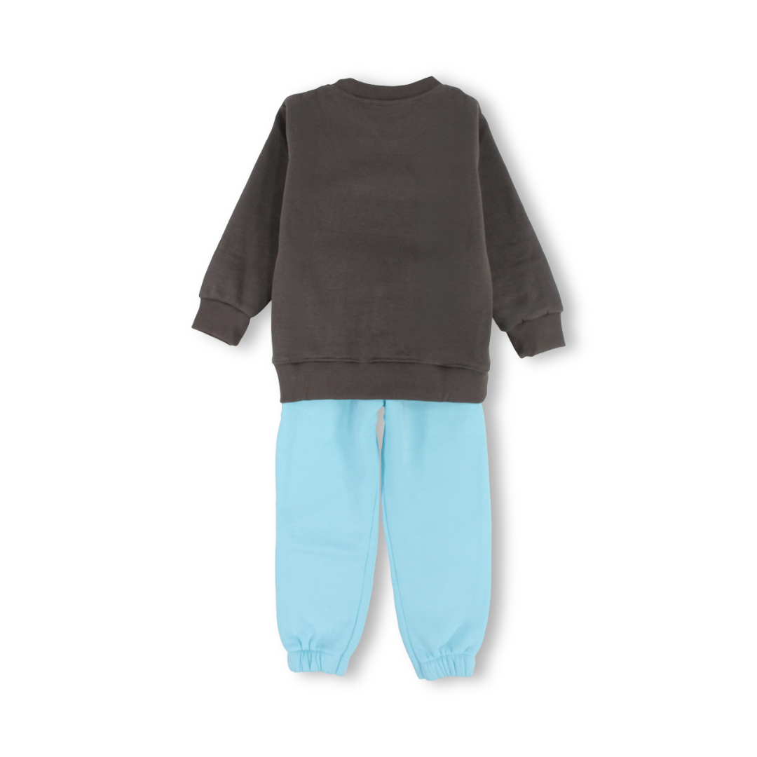 Girls Cotton Long-Sleeved Pajama – Butterfly Print