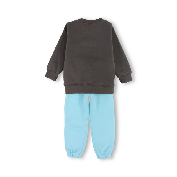 Girls Cotton Long-Sleeved Pajama – Butterfly Print