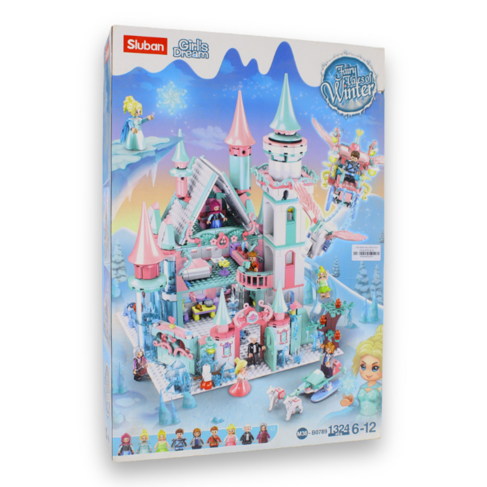 Sluban Girls Dream Fairy Tale of Winter Building Set – 1324 Pieces