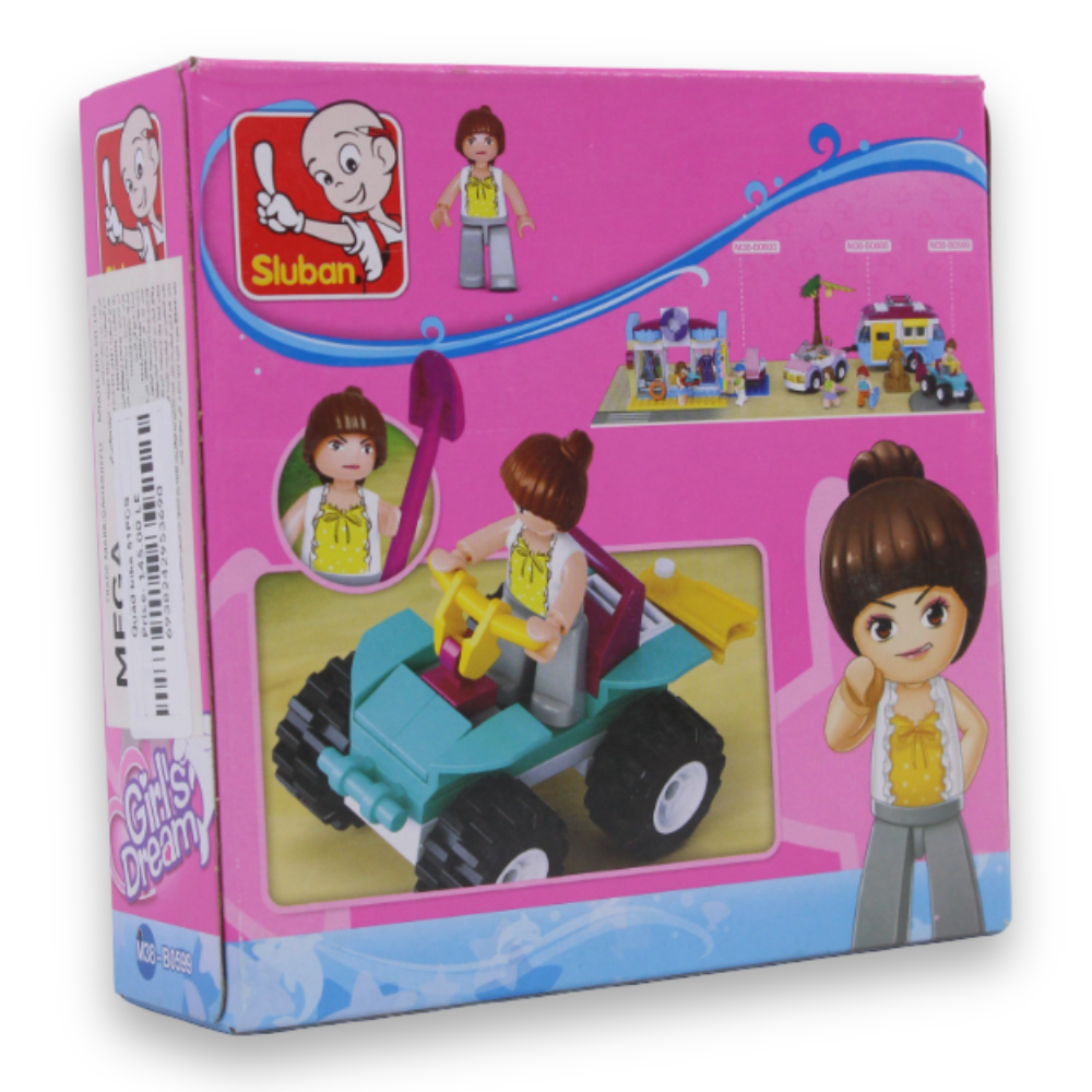 Quad Bike Building Set – 51 Pieces