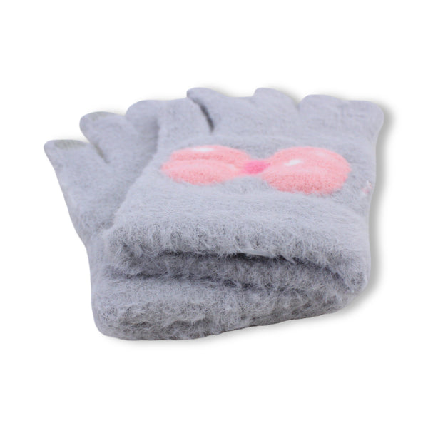 Girls Winter Gloves – Grey