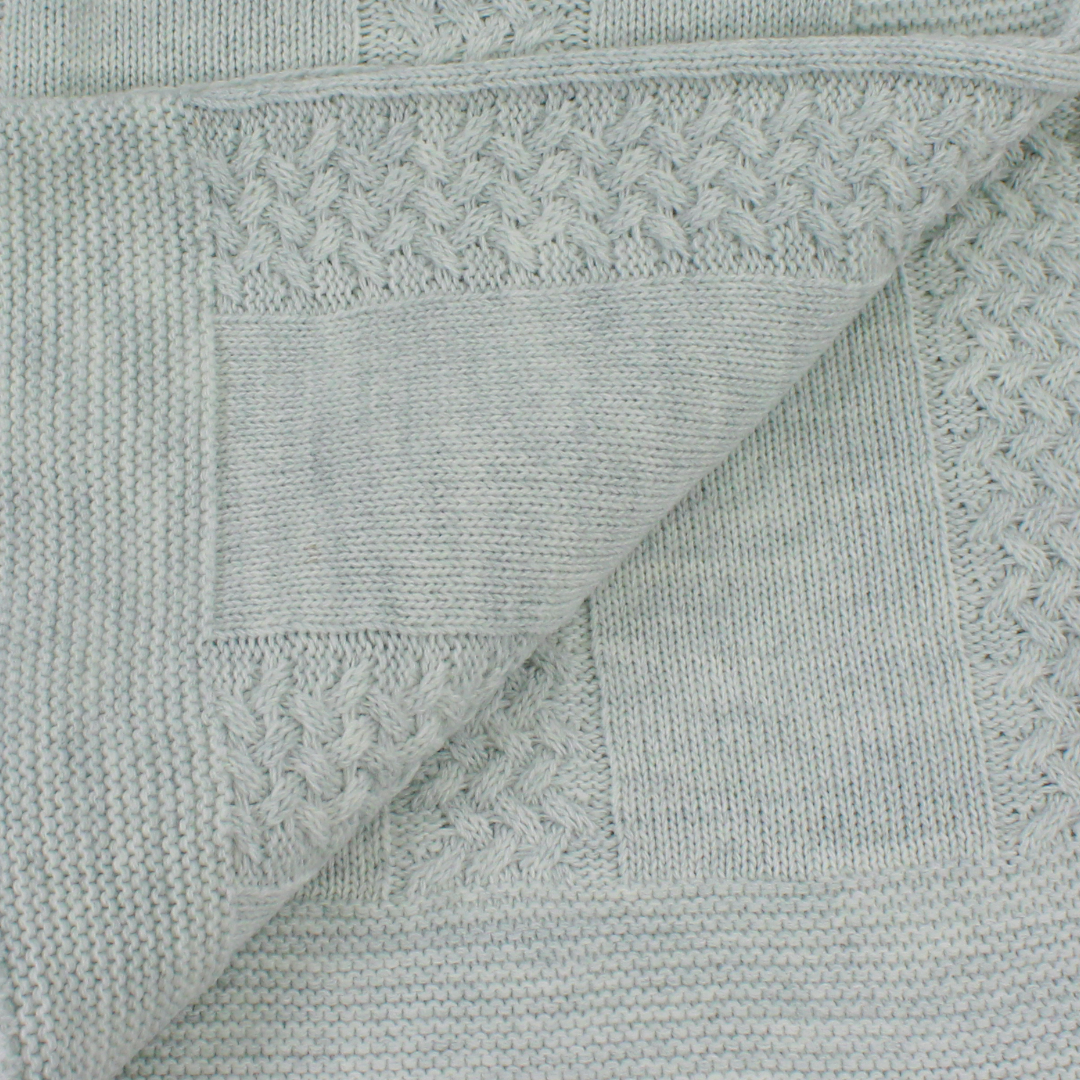 Unisex Baby Knitted Blanket – Assorted Colors