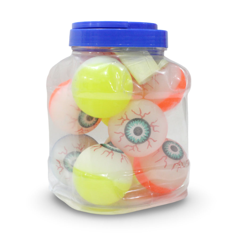 Eyeball Bouncing Balls Jar – 10 Pcs