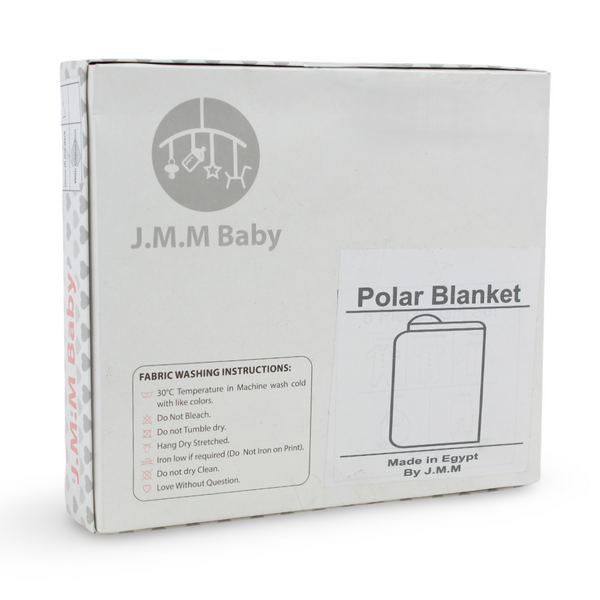 Baby Girls Fleece Blanket – Multicolor with Panda Print