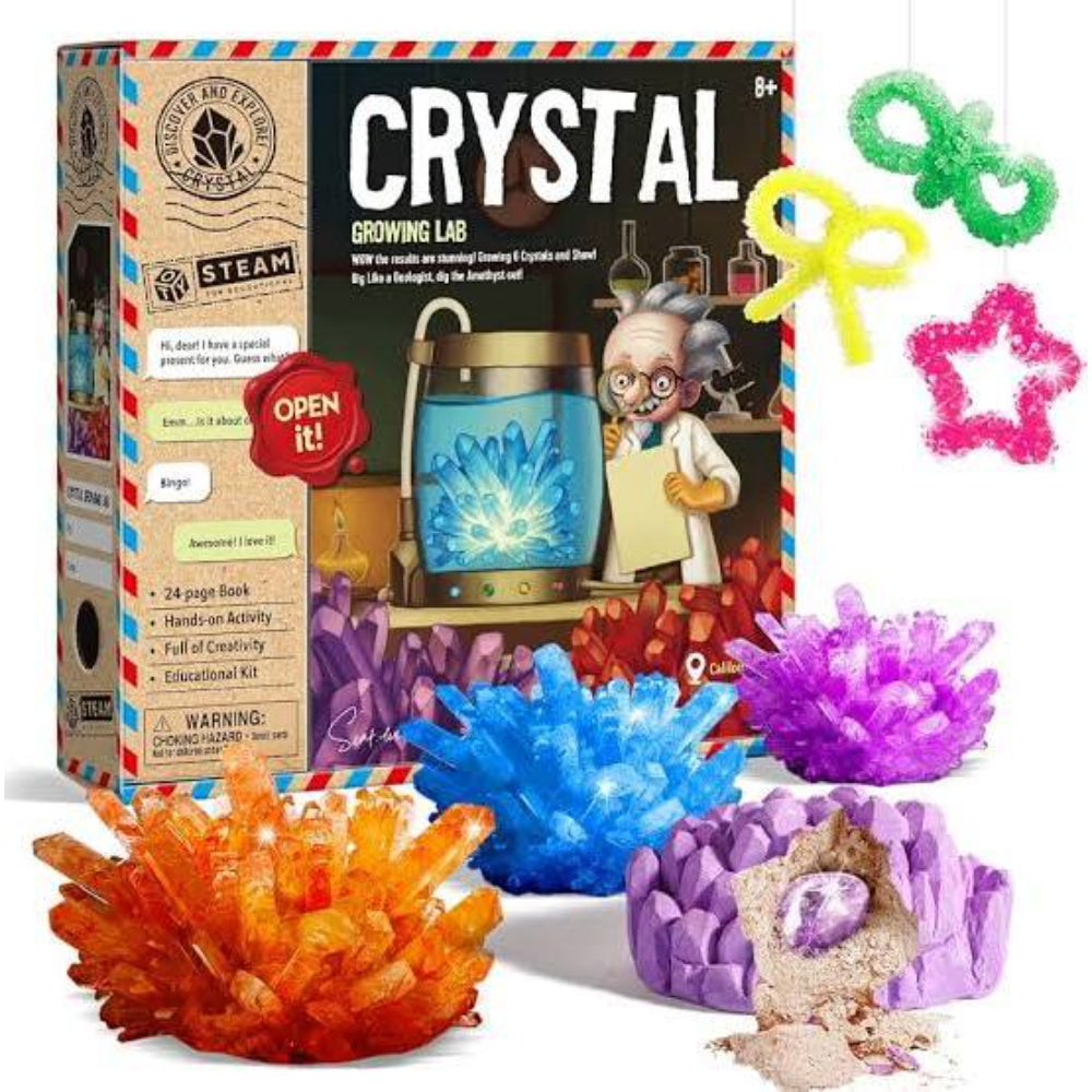 Crystal Growing Lab Science Kit