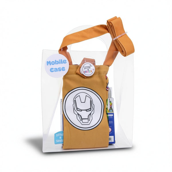 Stitch & Sketch Mobile Case – Ironman