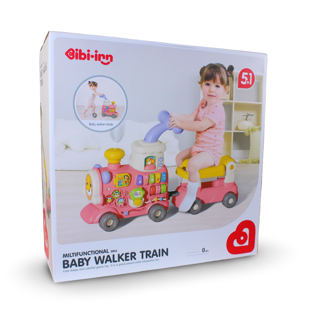 5-In-1 Steam Walker Train