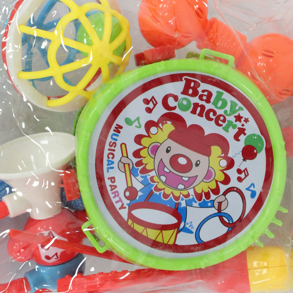 Baby Concert Musical Toy Set with Teether – Green