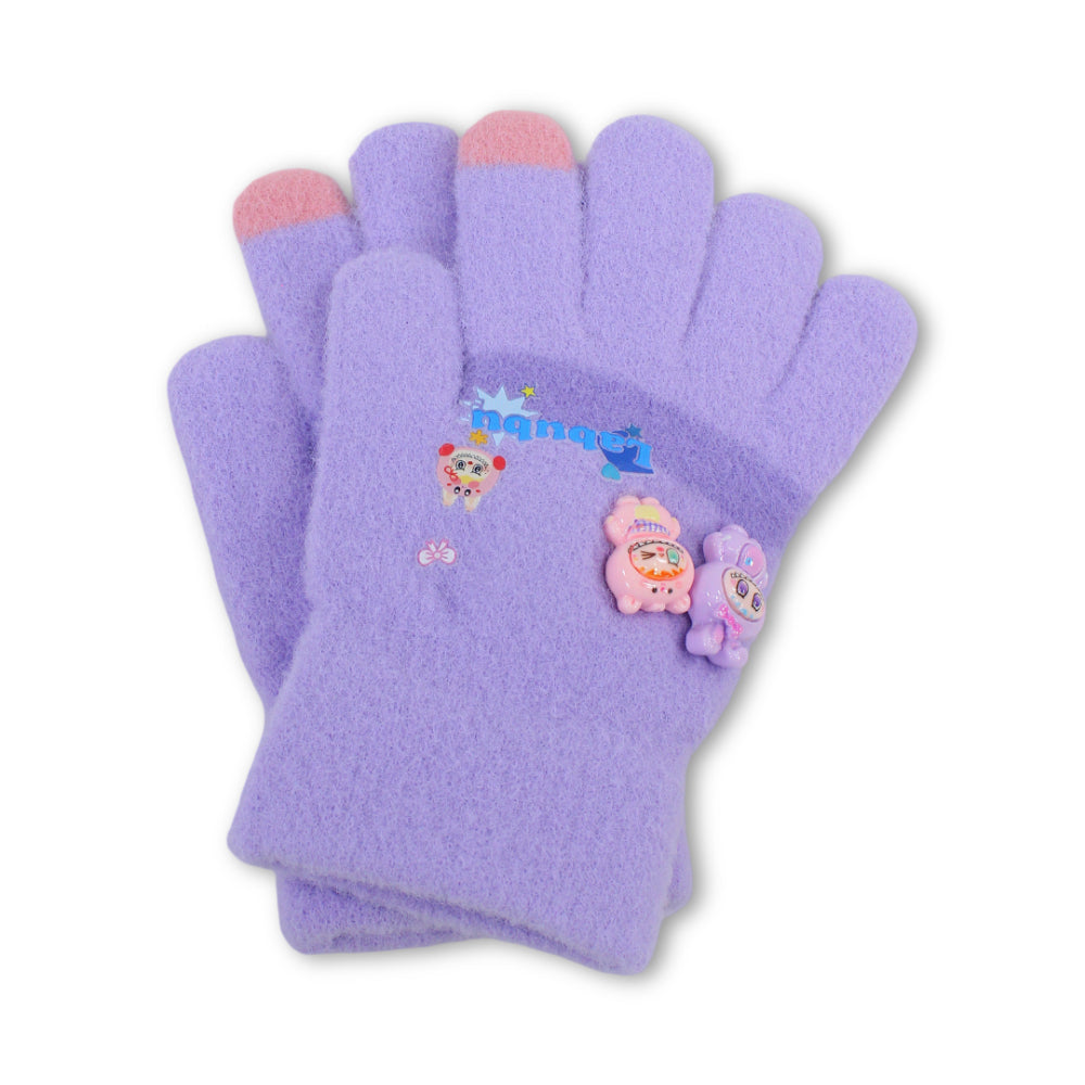 Girls Winter Gloves – Purple