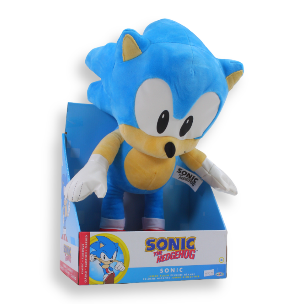 Jakks Games: Sonic the Hedgehog - Classic Sonic Jumbo Plush (20 Inch)