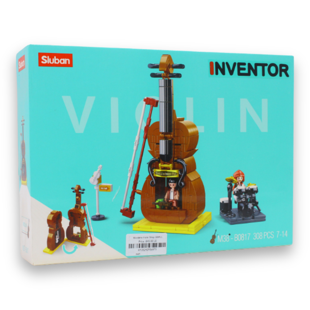 Wonders Violin Shop Building Set – 308 Pieces