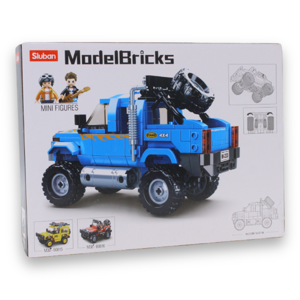 Heavy Truck Building Blocks – 363 Pieces