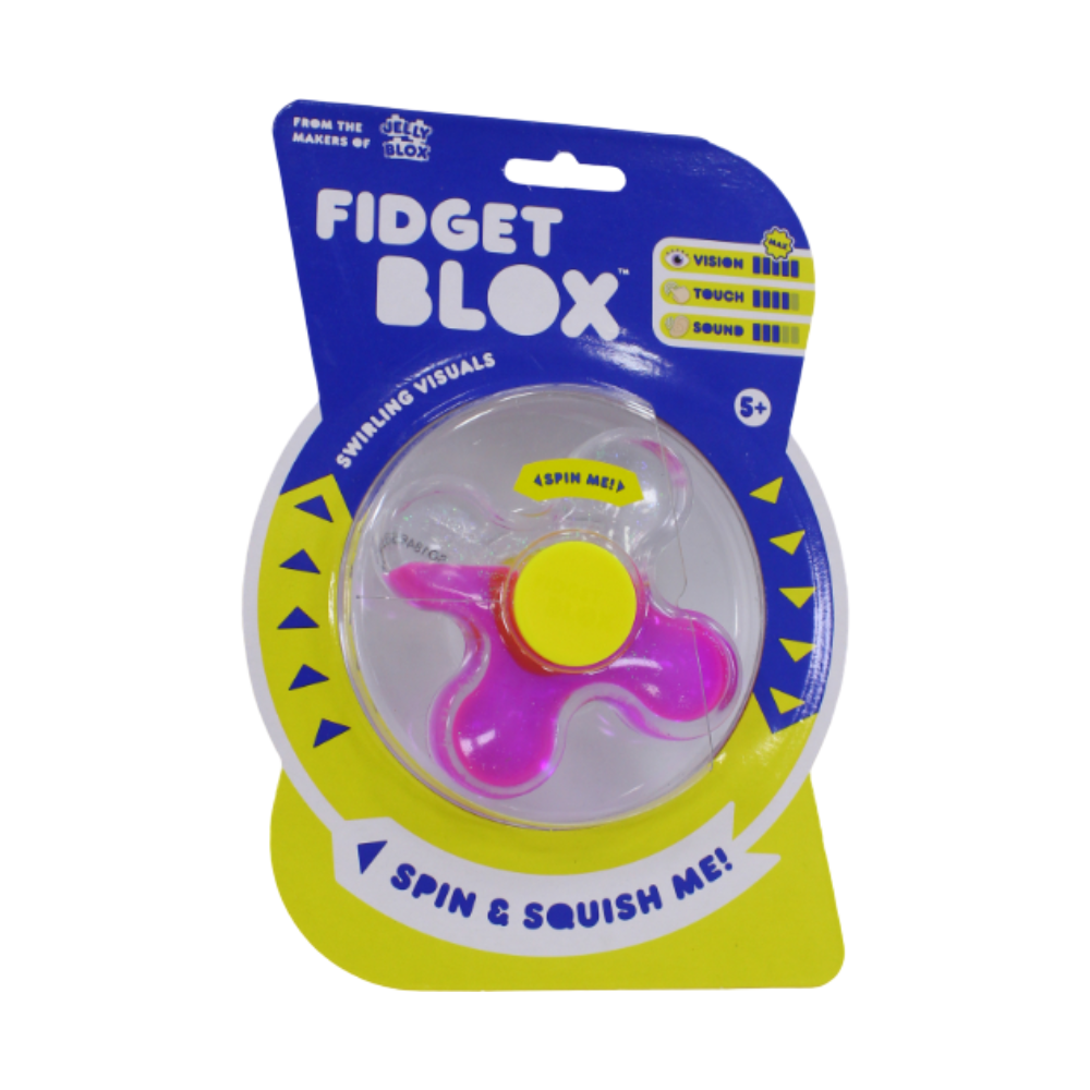 Fidget Blox Wave 2 Squish & Spin Pink – 1 Pc